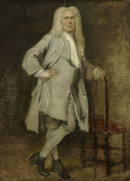 Main Product Photo of Portrait of Jan Lepeltak, Timber Merchant in Amsterdam, Regent of the Aalmoezeniersweeshuis Orphanage  Painting by Cornelis Troost