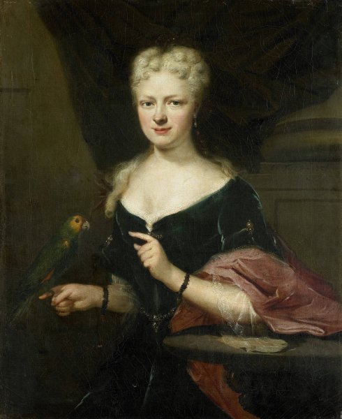Main Product Photo of Portrait of Maria Magdalena Stavenisse, Wife of Jacob de Witte of Elkerzee, Councilor of Zierikzee  Painting by Cornelis Troost