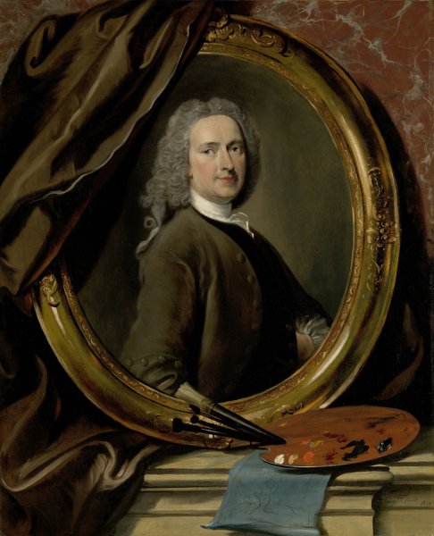 Main Product Photo of Self-portrait  Painting by Cornelis Troost