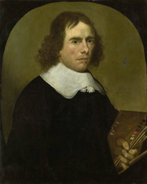 Self-Portrait by Cornelius De Beet Oil Painting
