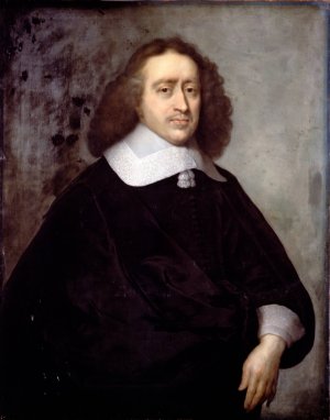 A Dutch Gentleman by Cornelius Jonson The Younger Oil Painting