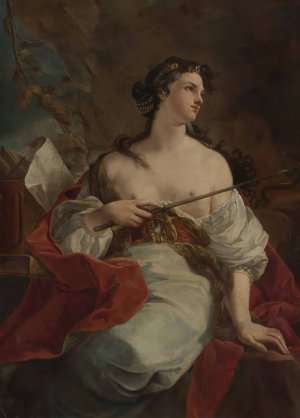 A Sorceress by Corrado Giaquinto Oil Painting
