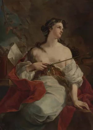 A Sorceress by Corrado Giaquinto Oil Painting