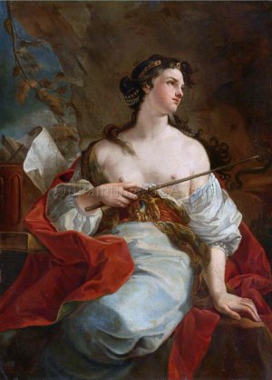 A Sorceress by Corrado Giaquinto Oil Painting
