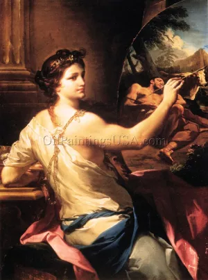 Allegory of Painting by Corrado Giaquinto - Oil Painting Reproduction