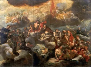 Apotheosis of St. Nicholas by Corrado Giaquinto Oil Painting