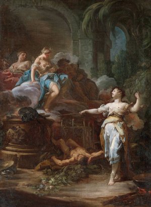 Medea Rejuvenating Aeson by Corrado Giaquinto Oil Painting