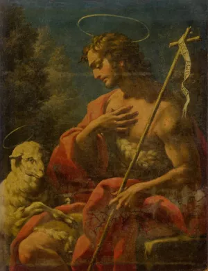 Saint John the Baptist by Corrado Giaquinto Oil Painting
