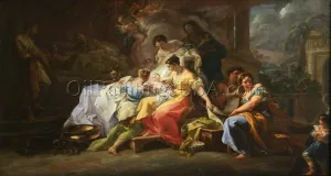 The Birth of the Virgin by Corrado Giaquinto Oil Painting