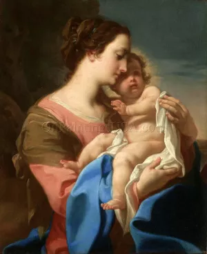The Madonna and Child by Corrado Giaquinto Oil Painting