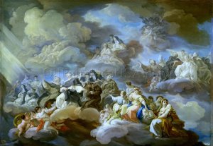 The Paradise by Corrado Giaquinto Oil Painting