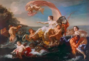 The Triumph of Galatea by Corrado Giaquinto Oil Painting