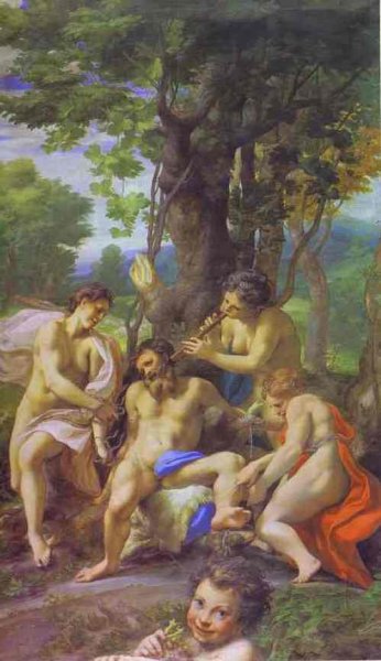 Main Product Photo of Allegory of the Vices Painting by Correggio