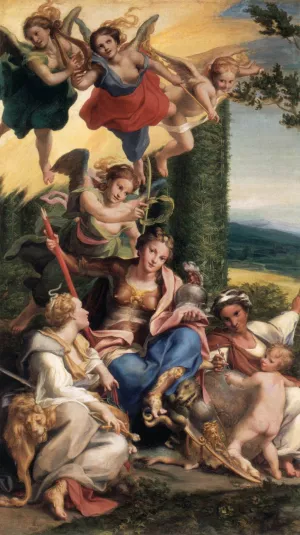 Allegory of Virtues painting by Correggio