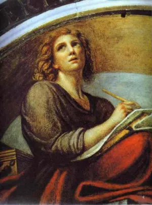 John the Evangelist painting by Correggio