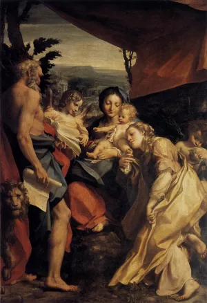 Madonna and Child with Sts Jerome and Mary Magdalene The Day