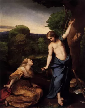 Noli Me Tangere Oil painting by Correggio