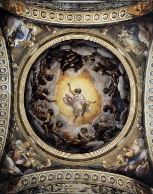 Passing Away of St John Oil painting by Correggio