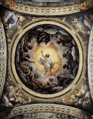 Passing Away of St John Oil painting by Correggio