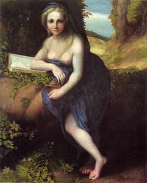 The Magdalene by Correggio Oil Painting