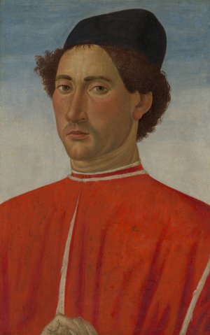 Portrait of a Man by Cosimo Rosselli Oil Painting