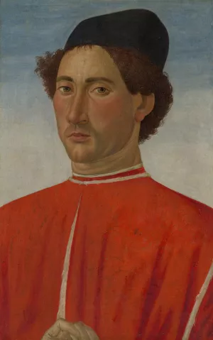 Portrait of a Man by Cosimo Rosselli Oil Painting