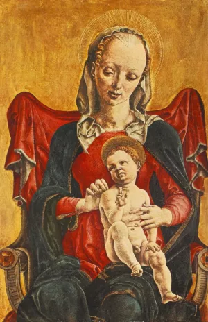 Madonna with the Child painting by Cosme Tura