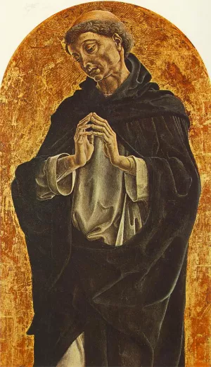 St Dominic painting by Cosme Tura