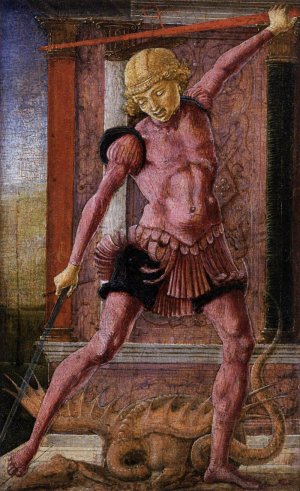 St George by Cosme Tura Oil Painting