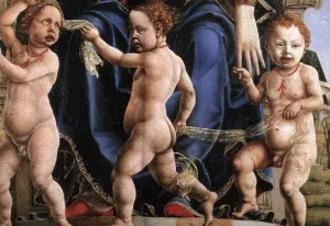 Terpsichore Detail Oil painting by Cosme Tura