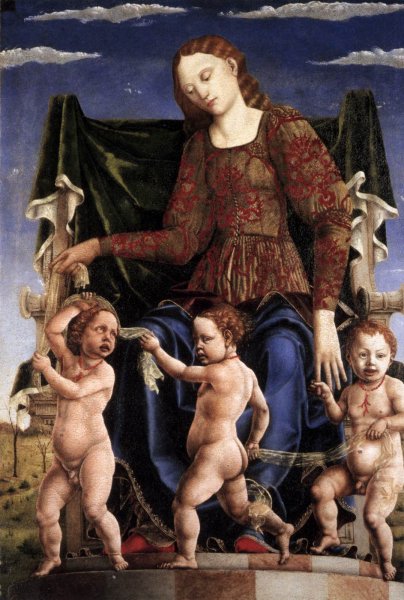 Main Product Photo of Terpsichore Painting by Cosme Tura