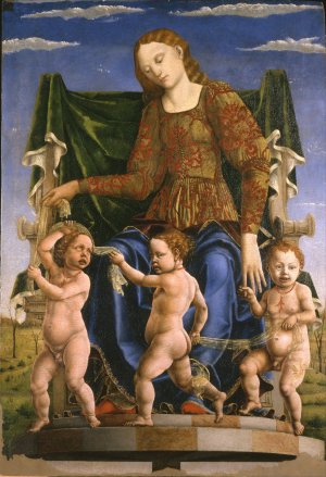 The Muse Terpsichore by Cosme Tura Oil Painting