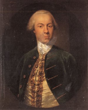 Portrait of General Allanby, Govenor of Santa Lucia