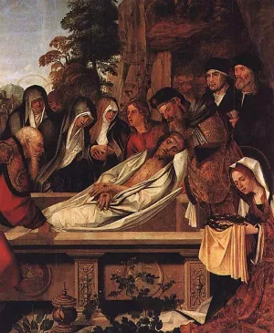 Deposition by Cristovano Figueiredo - Oil Painting Reproduction