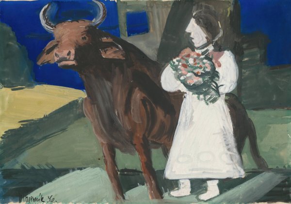 Main Product Photo of Bride  Painting by Cyprian Majernik