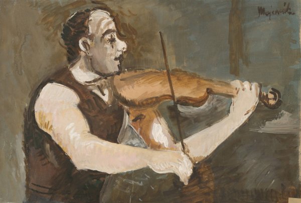 Main Product Photo of Bullock  Painting by Cyprian Majernik