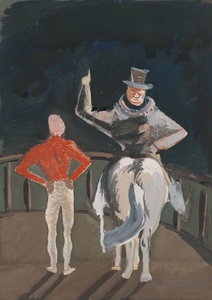 Main Product Photo of Circus Motif  Painting by Cyprian Majernik