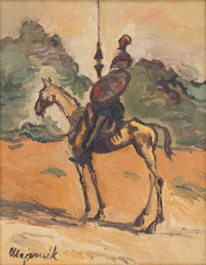 Don Quichotte by Cyprian Majernik Oil Painting