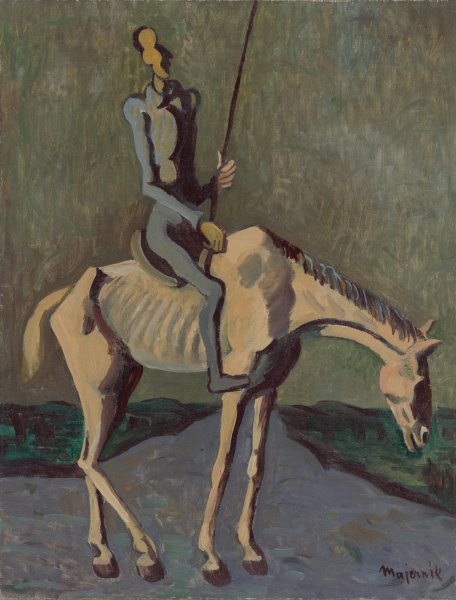 Main Product Photo of Don Quichotte  Painting by Cyprian Majernik