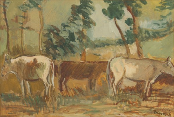 Main Product Photo of Kravy  Painting by Cyprian Majernik