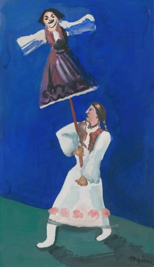 Morena by Cyprian Majernik Oil Painting