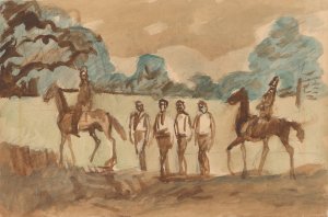 Na popravu by Cyprian Majernik Oil Painting