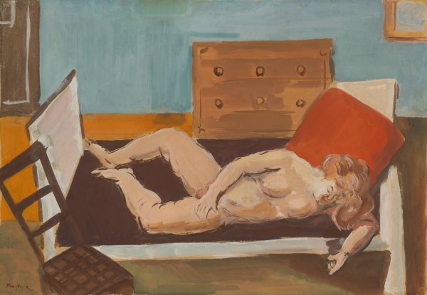 Nude  by Cyprian Majernik - Hand-Painted Oil Painting Reproduction