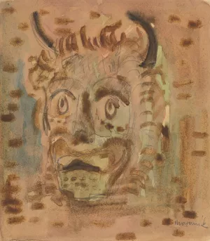 Satyr by Cyprian Majernik Oil Painting
