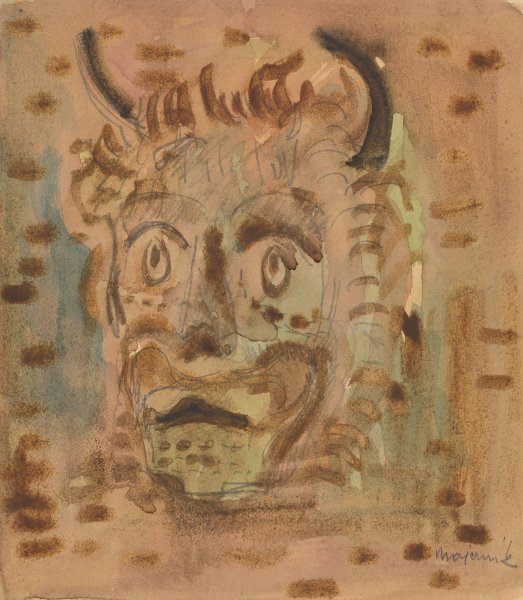 Main Product Photo of Satyr  Painting by Cyprian Majernik