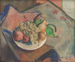 Still Life by Cyprian Majernik Oil Painting