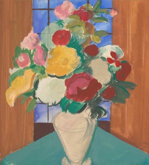 Study for the Painting Spanish Motif by Cyprian Majernik Oil Painting