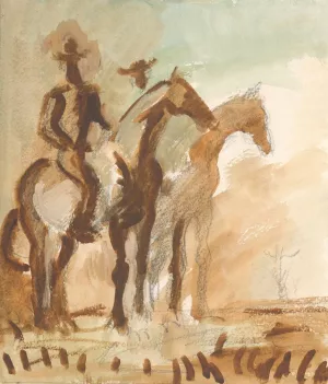 Study of the Watch by Cyprian Majernik Oil Painting