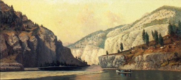 East of the Gates by Cyrenius Hall - Hand-Painted Oil Painting Reproduction