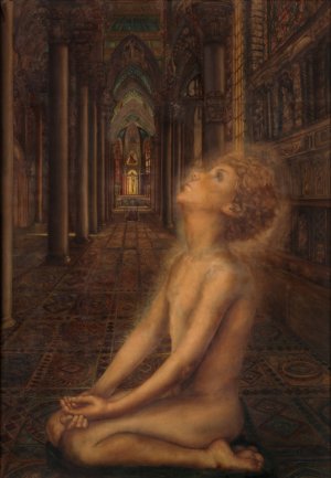 Child of the Ages by Da Loria Norman Oil Painting